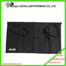 Печатный черный фартук для талии из хлопка с индивидуальным логотипом (EP-A7155)